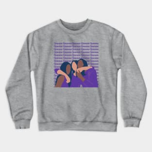 Queens Female Frienship Purple Crewneck Sweatshirt